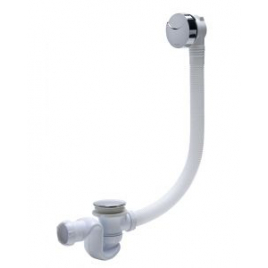 Vidage de baignoire à câble avec siphon cobra Ø 40 mm INVENTIV