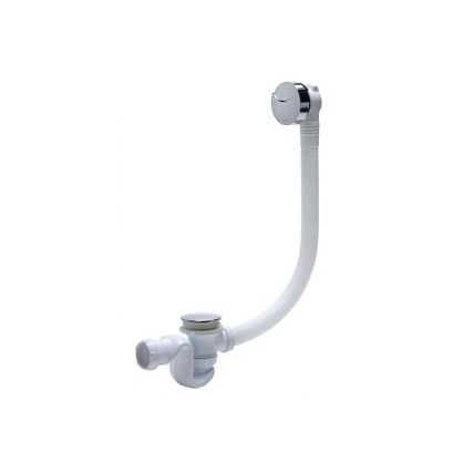 Vidage de baignoire à câble avec siphon cobra Ø 40 mm INVENTIV