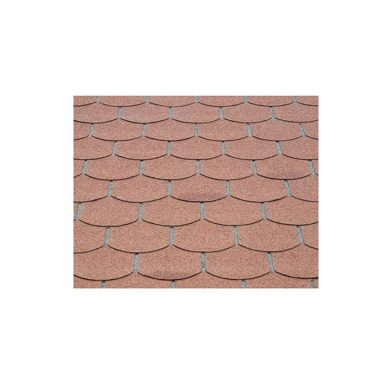 Shingles rouges 3 m² SOLID