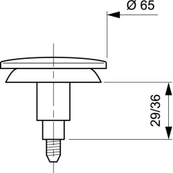 Clapet vidage Quick-clac INVENTIV – Facile à utiliser | INVENTIV