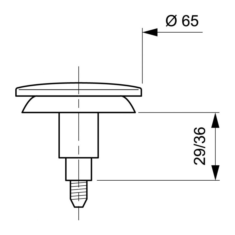 Clapet vidage Quick-clac INVENTIV – Facile à utiliser | INVENTIV