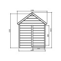 Cabane pour enfant 1,2 x 1,2 x 1,55 m SOLID