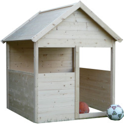 Cabane pour enfant en bois 1,2 x 1,2 x 1,55 m SOLID