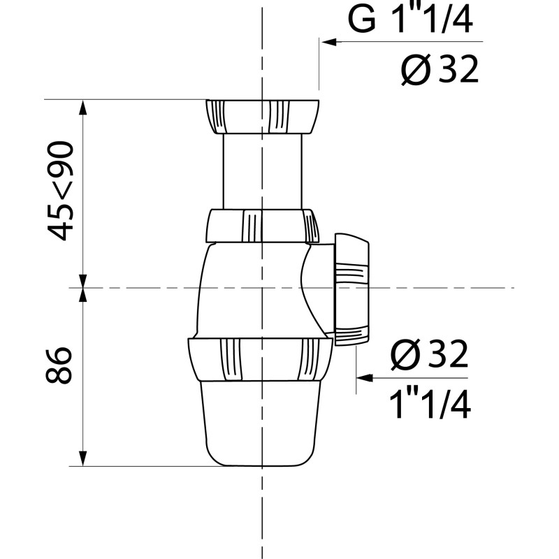 Siphon Lavabo Ø 32mm WIRQUIN – Évacuation Fiable | WIRQUIN Siphon Lavabo Ø 32mm WIRQUIN – Évacuation Fiable | WIRQUIN