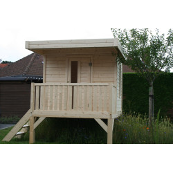 Cabane enfant SOLID 1,8x1,8x2,27m - Maisonnette d'enfants | SOLID