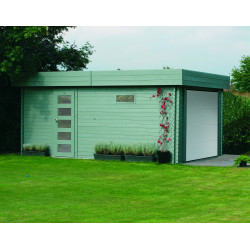 Garage Moderne 40mm Porte Sectionnelle 3.58x5.38m | SOLID Garage Moderne 40mm Porte Sectionnelle 3.58x5.38m | SOLID