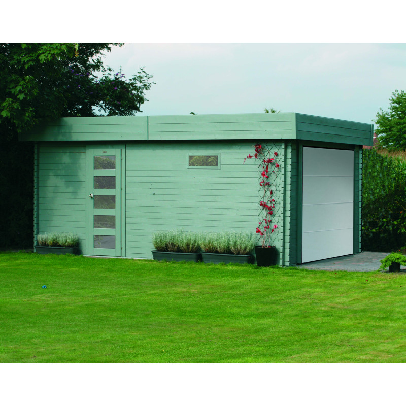 Garage Moderne 40mm Porte Sectionnelle 3.58x5.38m | SOLID Garage Moderne 40mm Porte Sectionnelle 3.58x5.38m | SOLID