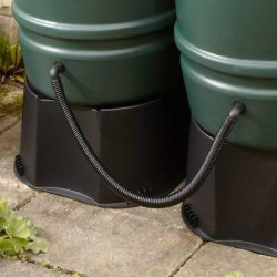 Kit de raccordement pour 2 tonneaux à eau de pluie