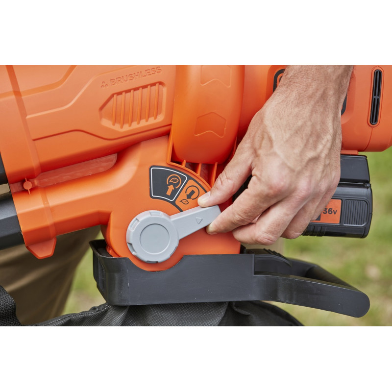 Souffleur sur batterie 3 en 1 36 V BLACK+DECKER Souffleur sur batterie 3 en 1 36 V BLACK+DECKER