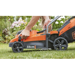 Tondeuse sur batterie BCMW3336N-XJ 2 x 18 V BLACK+DECKER