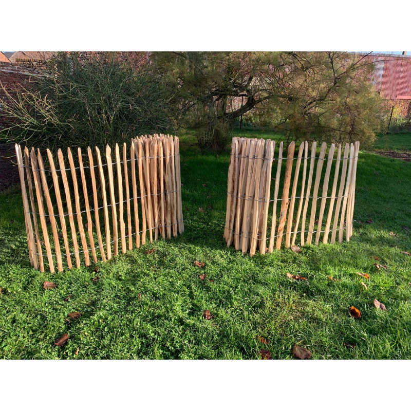 Clôture en noisetier 5 x 1,2 m SOLID