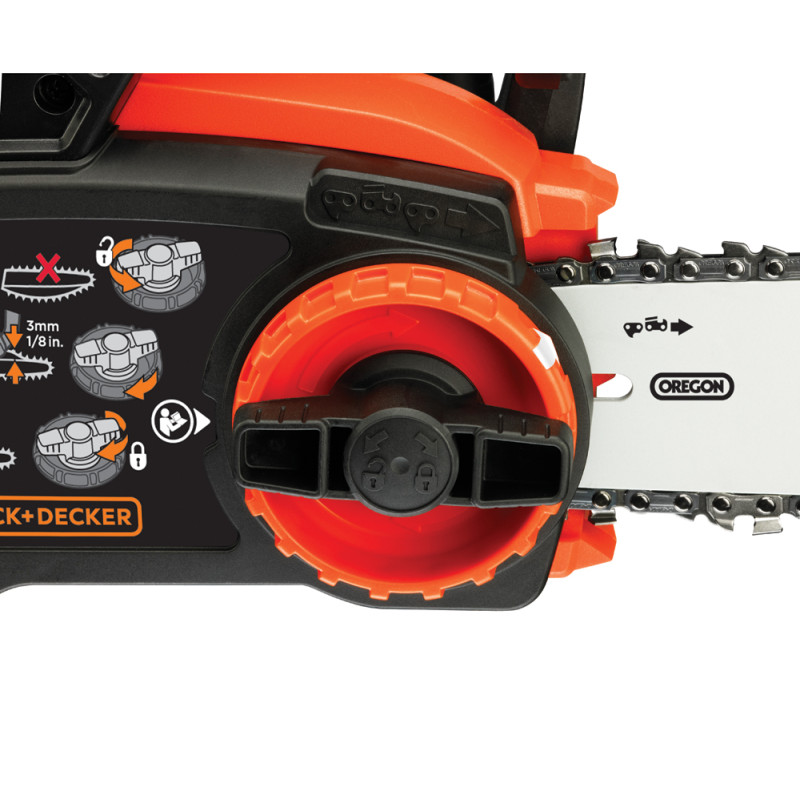 Tronçonneuse sur batterie GKC3630L25-QW 36 V BLACK+DECKER Tronçonneuse sur batterie GKC3630L25-QW 36 V BLACK+DECKER