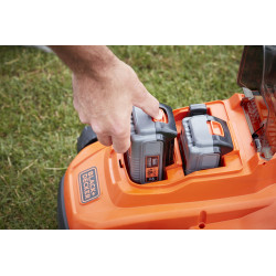 Tondeuse sur batterie BCMW3336N-XJ 2 x 18 V BLACK+DECKER