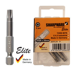 Embout de vissage TX40 50mm – Lot de 2 pièces robustes | SHARPWARE