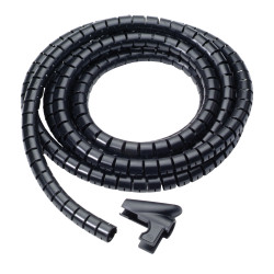 Gaine pour câble noire 3m – Organisez vos fils