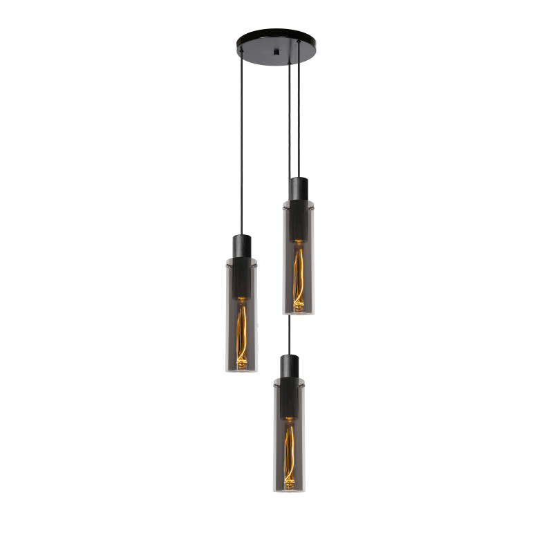 Suspension Orlando dimmable E27 3 x 40 W LUCIDE