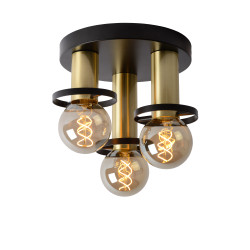 Plafonnier Anaka Dimmable Ø 30cm – Éclairage Modulable | LUCIDE