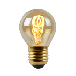Ampoule LED Globe E27 Dimmable 3W – Éclairage Chaud | LUCIDE
