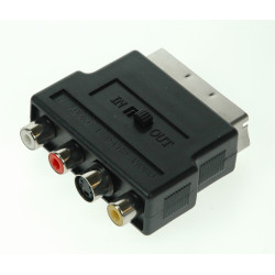 Adaptateur Péritel 2 voies – Connectez vos appareils | ELIX