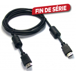 Câble HDMI noir 2 m