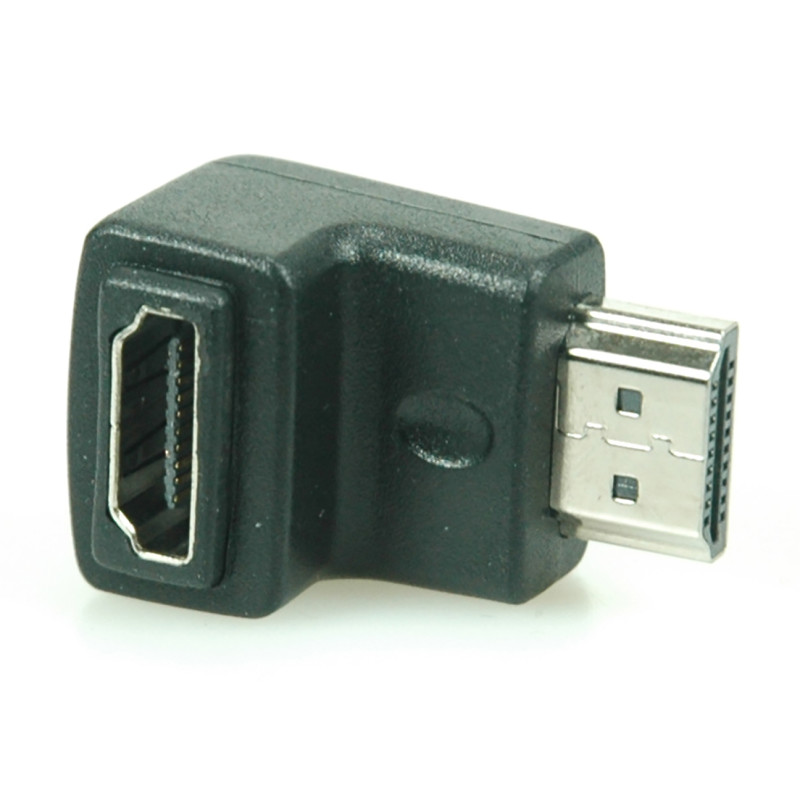 Adaptateur coudé HDMI mâle/femelle