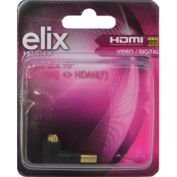 Adaptateur HDMI Coudé – Connexion Facile | ELIX Adaptateur HDMI Coudé – Connexion Facile | ELIX