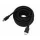Câble HDMI noir 10 m