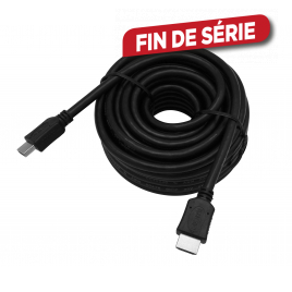 Câble HDMI noir 10 m