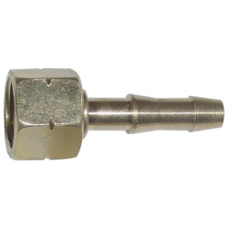 Raccord 3/8G avec collier 8 mm