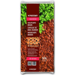 Palette 45 sacs Copeaux de bois brun 50 L AGROFINO