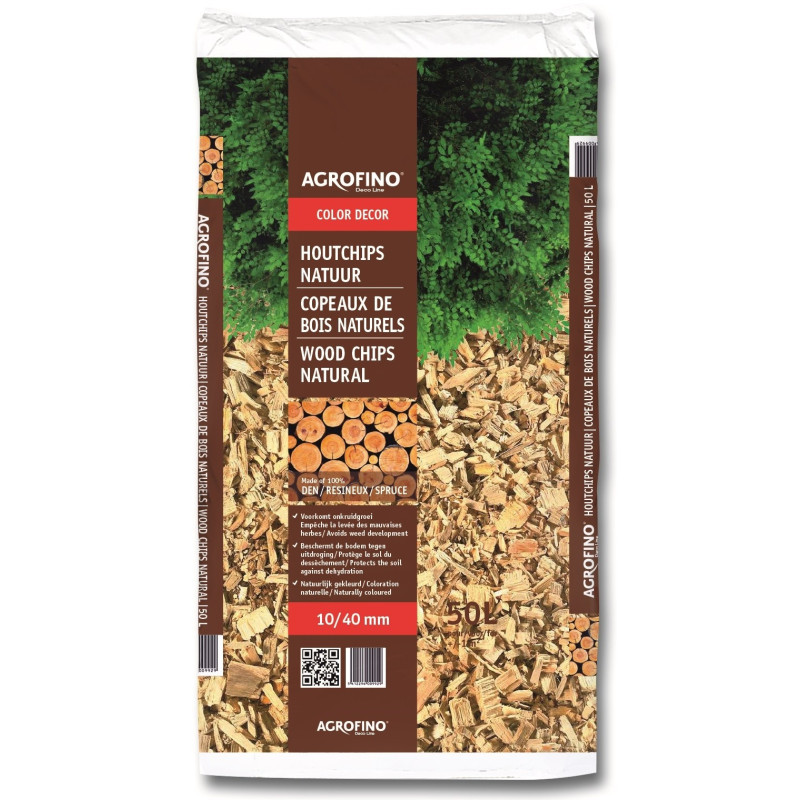 Palette 45 sacs Copeaux de bois naturel 50 L AGROFINO