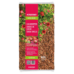 Palette 39 sacs Cosses de cacao 60 L AGROFINO (livraison à domicile)