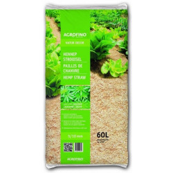 Palette 39 sacs Paillis Chanvre 60L AGROFINO Ecorce