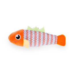 Peluche pour chat Poisson Stripy 11 cm