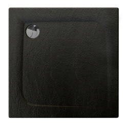 Receveur de douche Mooneo noir 90x90 – Design & Confort | ALLIBERT