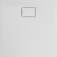 Receveur de douche Terreno 80 x 80 cm carré blanc quartz ALLIBERT