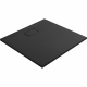 Receveur de douche Terreno 90 x 90 cm carré noir basalte ALLIBERT