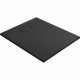 Receveur de douche Terreno 100 x 80 cm rectangle noir basalte ALLIBERT