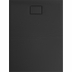 Receveur de douche Terreno 120 x 90 cm rectangle noir basalte ALLIBERT