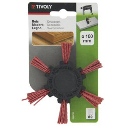 Brosse éventail nylon 100mm G80 – Nettoyage efficace | TIVOLY
