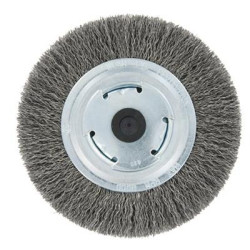 Brosse de touret acier ondulé ø 150 mm – Nettoyage efficace | TIVOLY