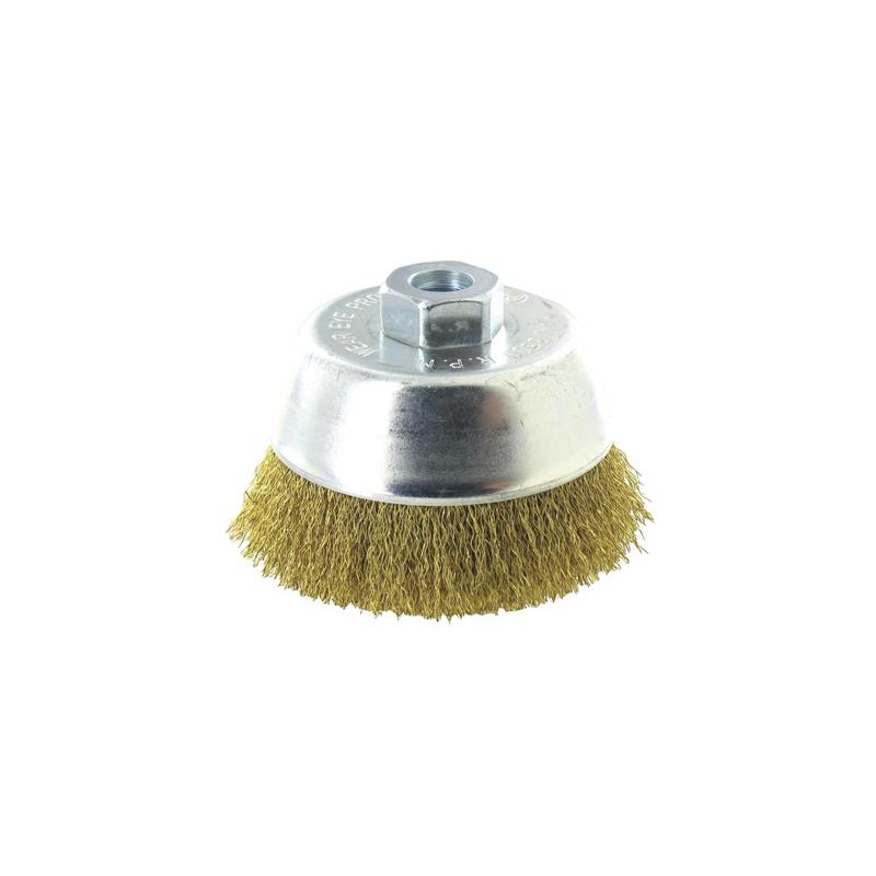 Brosse coupe avec fil en laiton ø 70 mm