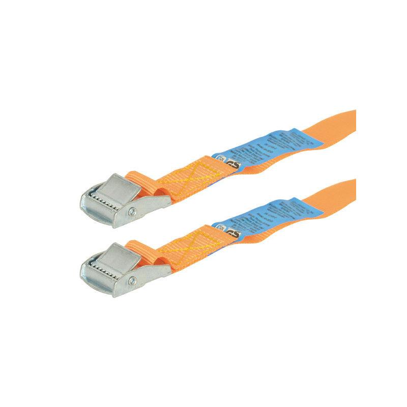 Sangles d'arrimage 2,5 m (2 pièces) – Sécurisez vos charges | CARPOINT Sangles d'arrimage 2,5 m (2 pièces) – Sécurisez vos charges | CARPOINT