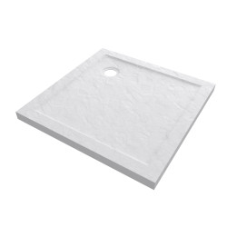 Receveur de douche Pedra carré 80x80cm – Design & Confort | AURLANE