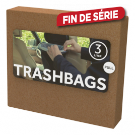 Sac poubelle Flextrash biodégradable 3 L 10 pièces