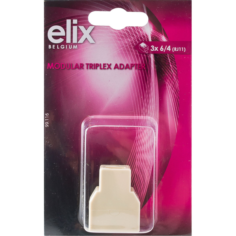 Adaptateur téléphonique RJ11 femelle