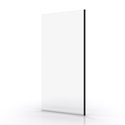 Paroi de douche Parma 2 Black 90x200cm | AURLANE