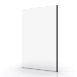 Paroi de douche Parma 2 Black 120x200cm | AURLANE