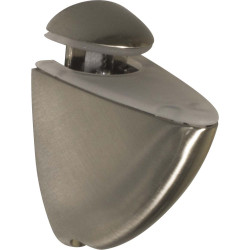 Console pélican nickelée 40mm – Support tablette robuste