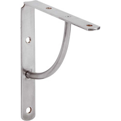 Équerre renforcée inox 14x14 cm – Support solide